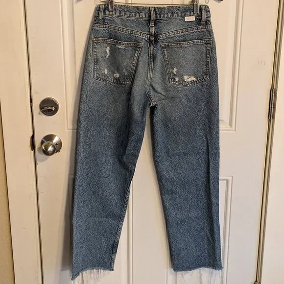 Boyish The Tommy Rigid Construction High Rise Straight Jeans Size 27 EUC - Picture 9 of 13